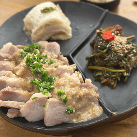 퓨전한식 정희 삼합