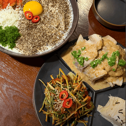 퓨전한식 정희 삼합